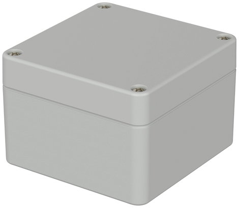 ROSE Systemtechnik 3080806 Ipari ház 82 x 80 x 55 x 56.6 Polikarbonát Élénk szürke (RAL 7035) 1 db