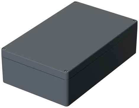 ROSE Systemtechnik 2254012 Ipari ház 400 x 250 x 121 x 358 Üvegszál erősítésű poliészter Mókusszürke