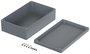 ROSE Systemtechnik 2254012 Ipari ház 400 x 250 x 121 x 358 Üvegszál erősítésű poliészter Mókusszürke 2. bélyegkép