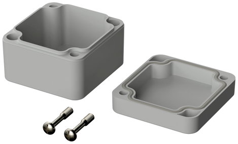 ROSE Systemtechnik 3050504 Ipari ház 52 x 50 x 35 x 30 Polikarbonát Élénk szürke (RAL 7035) 1 db 2. kép