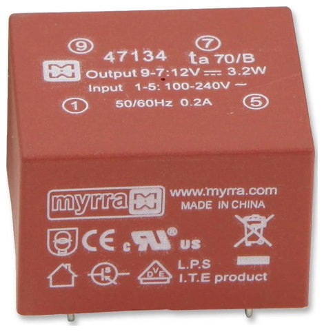Myrra 47200 Tápegység / tápellátás 5 V 1.5 A