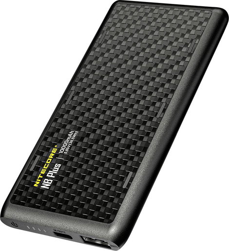 NiteCore Powerbank 10000 mAh Quick Charge, Power Delivery Lítiumion Fekete
