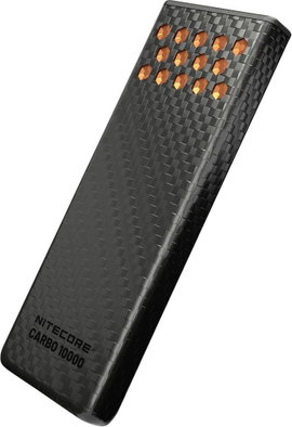 NiteCore Powerbank 10000 mAh Pass-Through Charging Lítiumion Narancs, Antracit szürke