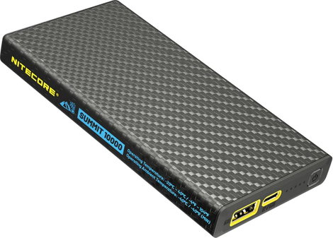 NiteCore SUMMIT Powerbank 10000 mAh Quick Charge Lítiumion