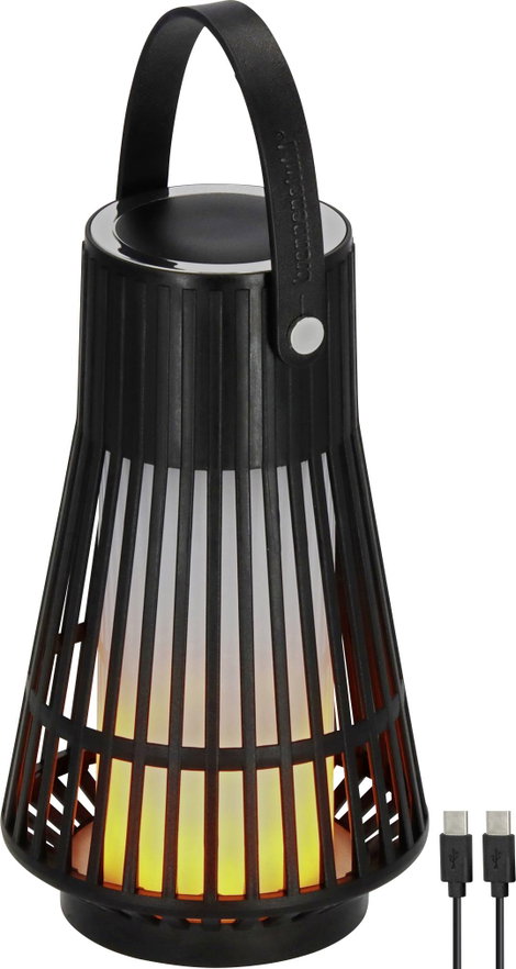 Brennenstuhl 1173740011 FL 100 A LED Kemping lámpás 30 lm Akkuról üzemeltetett Fekete