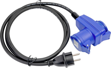 Platinet 46279 EV_EZ38 CEE adapterkábel 16 A 230 V 1 db