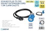 Platinet 46277 EV_EZ5310 CEE adapterkábel 16 A 230 V 1 db 2. bélyegkép