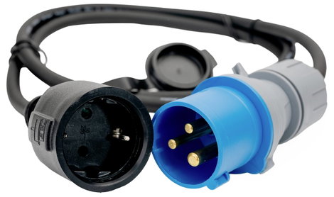 Platinet 46278 EV_GP51 CEE adapterkábel 16 A 230 V 1 db 4. kép