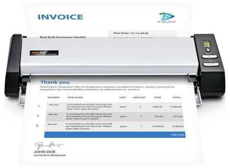 Plustek MobileOffice D430 Plus Dokumentumszkenner 240 x 1270 mm (9.45 x 50) 600 x 600 dpi USB Dokume 6. kép