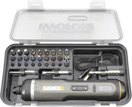 Worx WX242 Akkus csavarozó 4 V 2.0 Ah Lítiumion Hordtáskával