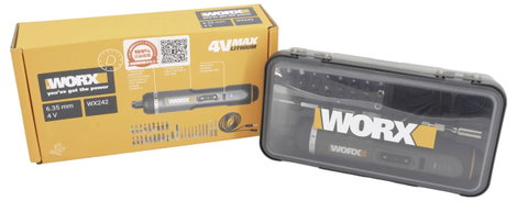 Worx WX242 Akkus csavarozó 4 V 2.0 Ah Lítiumion Hordtáskával 3. kép