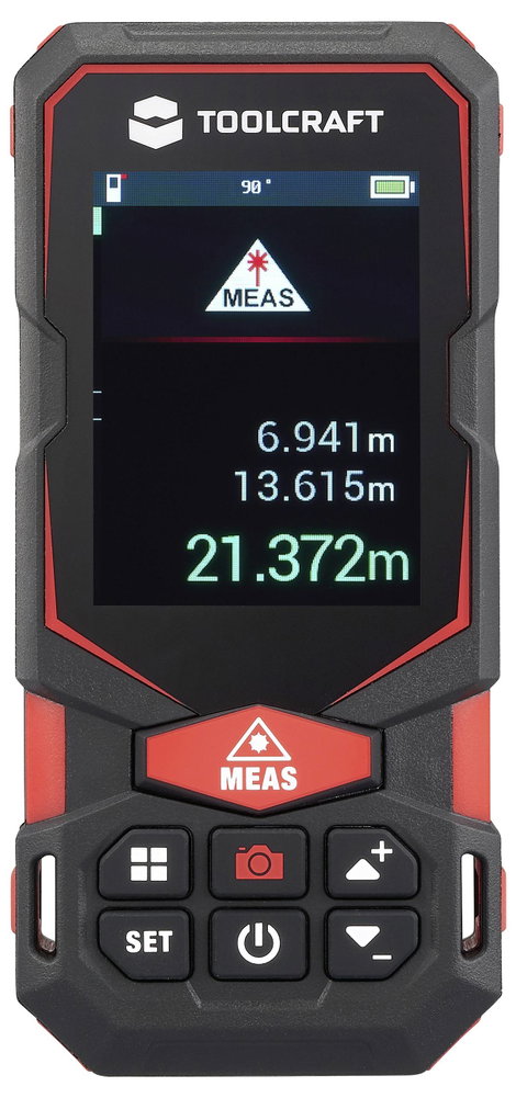 TOOLCRAFT Lézeres távolságmérő 150 m 2. kép