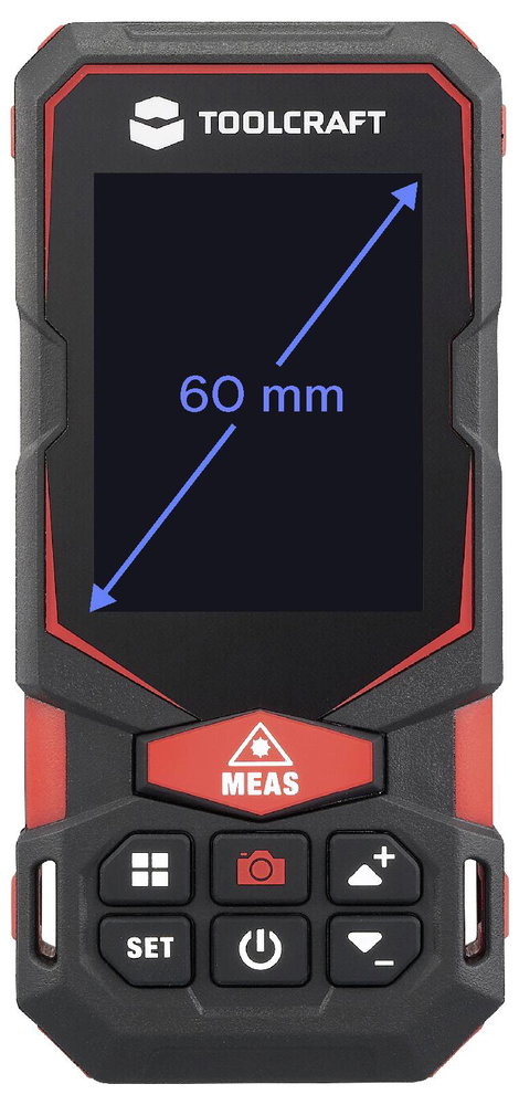 TOOLCRAFT Lézeres távolságmérő 150 m 7. kép