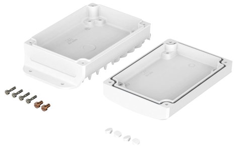 Bopla BoVersa 48142203.HMT3 Ipari ház (H x Sz x Ma) 162 x 88 x 45.5 mm Alumínium Fehér 1 db 2. kép