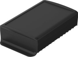 Bopla BoVersa 48148605.HMT3 Ipari ház (H x Sz x Ma) 323 x 185 x 76 mm Alumínium Fekete 1 db