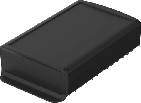 Bopla BoVersa 48148605.HMT3 Ipari ház (H x Sz x Ma) 323 x 185 x 76 mm Alumínium Fekete 1 db