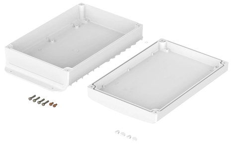 Bopla BoVersa 48148603.HMT3 Ipari ház (H x Sz x Ma) 232 x 185 x 76 mm Alumínium Fehér 1 db 2. kép