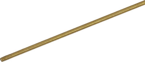 Modelcraft menetes rézrúd M3 x 500 mm