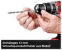 Einhell Professional TP-CD 18/70 Li-i BL (2x2,0Ah) 2 sebességfokozat-Akkus ütvefúró-csavarozó Töltőv 10. bélyegkép
