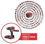 Einhell Professional TP-CD 18/70 Li-i BL (2x2,0Ah) 2 sebességfokozat-Akkus ütvefúró-csavarozó Töltőv 2. bélyegkép