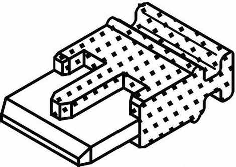 PLC interfész tartozék, 2 pólusú 6 mm-es jumper, Phoenix Contact FBST 6-PLC GY 2. kép