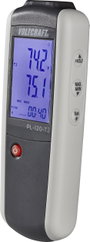 Kétcsatornás digitális K típusú hőmérő, kettős hőmérő -200...+1372 °C Voltcraft PL-120 T2 2. bélyegkép