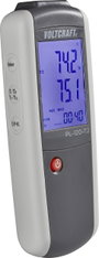 Kétcsatornás digitális K típusú hőmérő, kettős hőmérő -200...+1372 °C Voltcraft PL-120 T2 3. bélyegkép