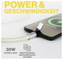 Aqiila USB C kábel USB 3.0 USB-C®, Apple Lightning dugó 1.5 m Bézs Mobiltelefon lánc AQLYCBPBICL2SA0 9. bélyegkép