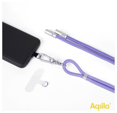 Aqiila USB C kábel USB 2.0 Apple Lightning dugó, USB-C® 1.5 m Lila Mobiltelefon lánc AQLYCBPBICL4PL1 12. kép