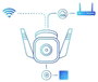 TP-LINK C310 TAPO C310 WLAN IP Megfigyelő kamera 2304 x 1296 pixel 3. bélyegkép