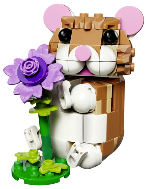 LEGO® CREATOR 31376 3 az 1-ben szett Aranyos Hörcsög Virággal (31376) 2. kép