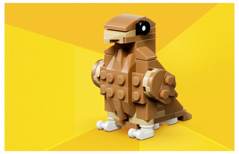 LEGO® CREATOR 31376 3 az 1-ben szett Aranyos Hörcsög Virággal (31376) 3. kép