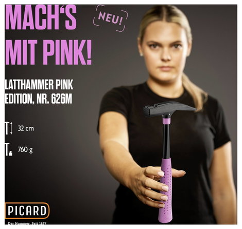 Picard 0062610 Ácskalapács 760 g 320 mm DIN 7239 1 db 10. kép