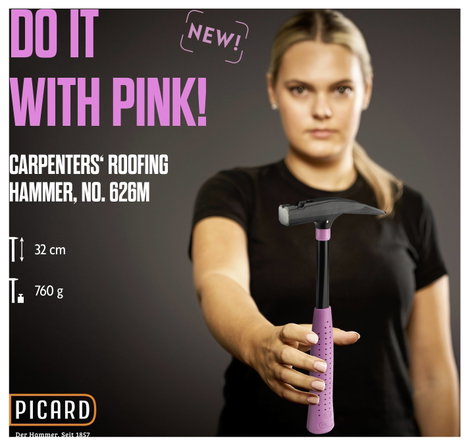 Picard 0062600 Ácskalapács 760 g 320 mm DIN 7239 1 db 11. kép