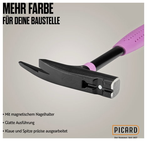 Picard 0062600 Ácskalapács 760 g 320 mm DIN 7239 1 db 2. kép