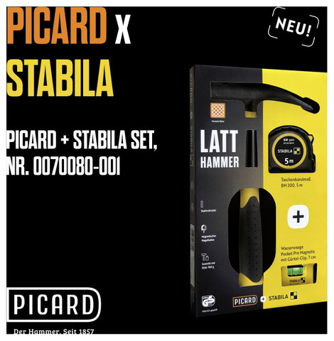 Picard 0070080-001 Kalapács készlet DIN 7239 3 db 17. kép