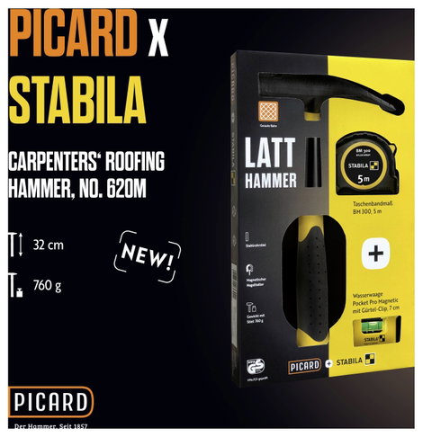 Picard 0070080-001 Kalapács készlet DIN 7239 3 db 19. kép