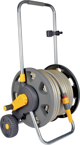 Hozelock 2435R0000 Hozelock Schlauchwagen mit 50m Schlauch Tömlőkocsi 50 m 1 db Szürke