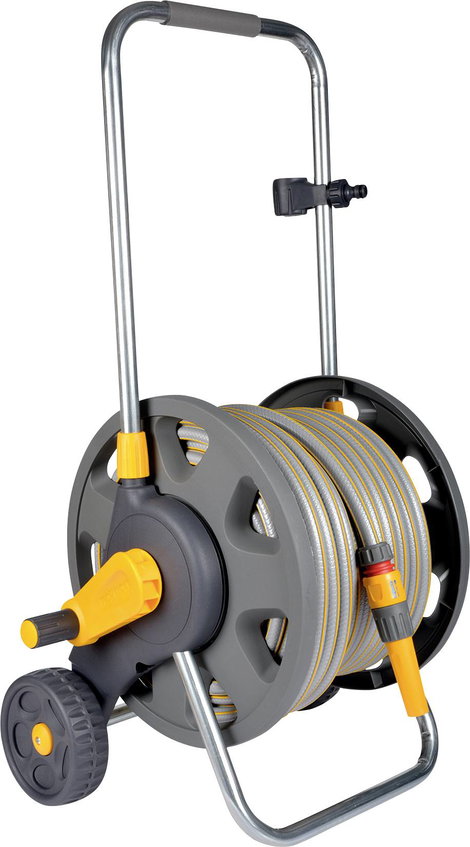 Hozelock 2435R0000 Hozelock Schlauchwagen mit 50m Schlauch Tömlőkocsi 50 m 1 db Szürke