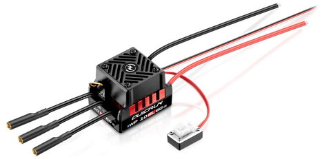 Hobbywing QuicRun WP10BL60 G2 Modellautó brushless menetszabályozó Terhelhetőség (max. A): 360 A Mot 2. kép