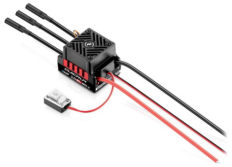 Hobbywing QuicRun WP10BL60 G2 Modellautó brushless menetszabályozó Terhelhetőség (max. A): 360 A Mot 3. kép