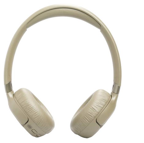 JBL Tune 680 NC Over Ear fejhallgató Vezeték nélküli, Bluetooth®, Vezetékes Stereo Bézs Hangerő szab 2. kép