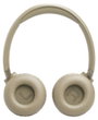 JBL Tune 680 NC Over Ear fejhallgató Vezeték nélküli, Bluetooth®, Vezetékes Stereo Bézs Hangerő szab 4. bélyegkép