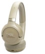 JBL Tune 680 NC Over Ear fejhallgató Vezeték nélküli, Bluetooth®, Vezetékes Stereo Bézs Hangerő szab 5. bélyegkép