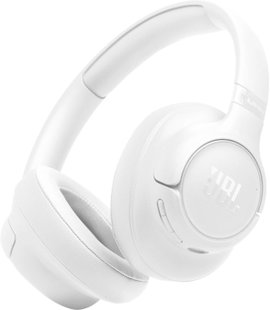 JBL Tune 730BT Over Ear fejhallgató Vezeték nélküli, Bluetooth® Fehér Összehajtható, Hangerő szabály