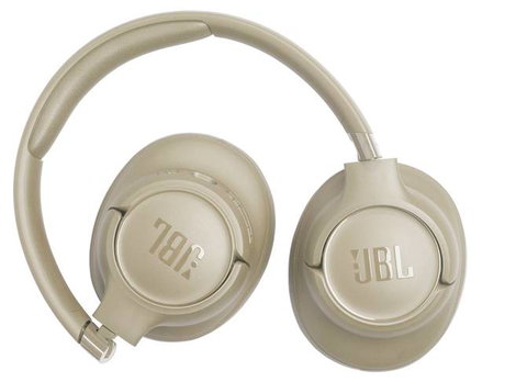 JBL Tune 730BT Over Ear fejhallgató Vezeték nélküli, Bluetooth® Bézs Összehajtható, Hangerő szabályo 3. kép