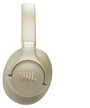 JBL Tune 730BT Over Ear fejhallgató Vezeték nélküli, Bluetooth® Bézs Összehajtható, Hangerő szabályo 6. bélyegkép
