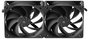 HAVN HAVN H18 PWM Lüfter - 2er-Pack, 180mm, schwarz Számítógépház ventilátor Fekete 4. bélyegkép