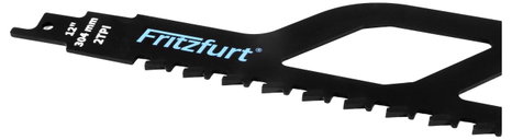 FRITZFURT 1801-3022 Keményfém orsófűrészlap téglához és betonhoz, 304 mm Fűrészlap hossz 304 mm 1 db 4. kép