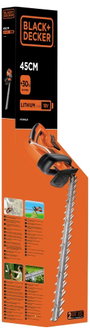 Black & Decker Akku Akkus sövényolló Akkuval, Töltővel 18 V Lítiumion 450 mm 5. bélyegkép